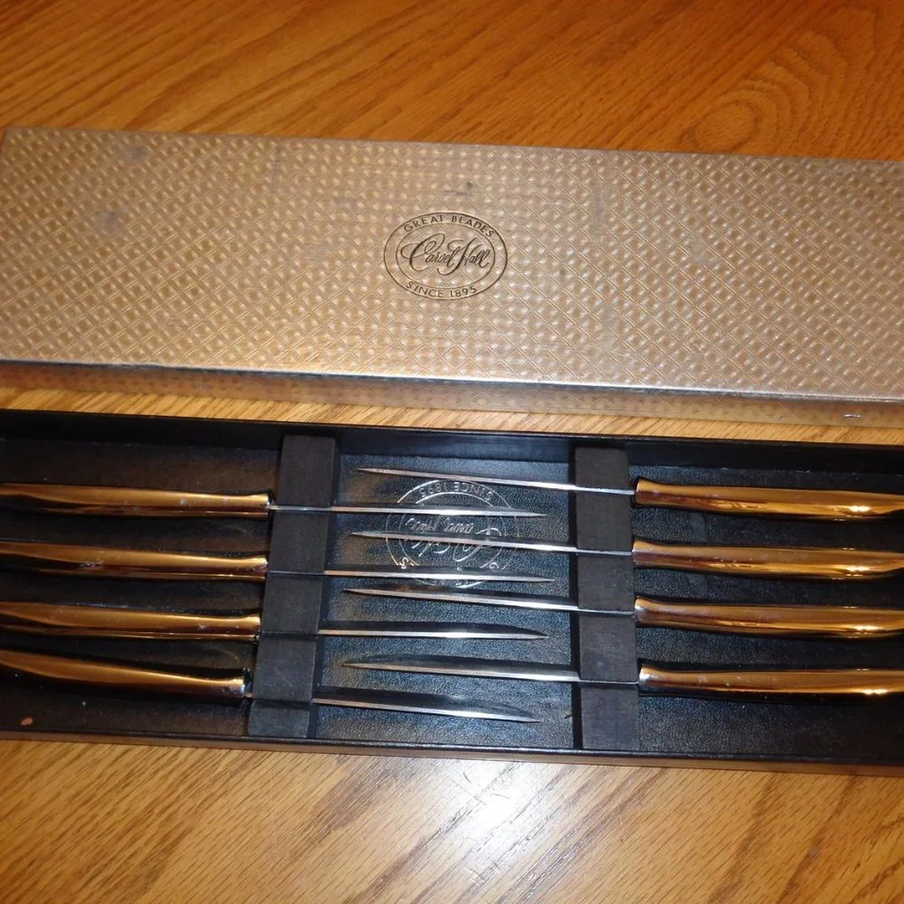 Carvel Hall Great Blades Knives Knife Set Stainless Steel Vintage